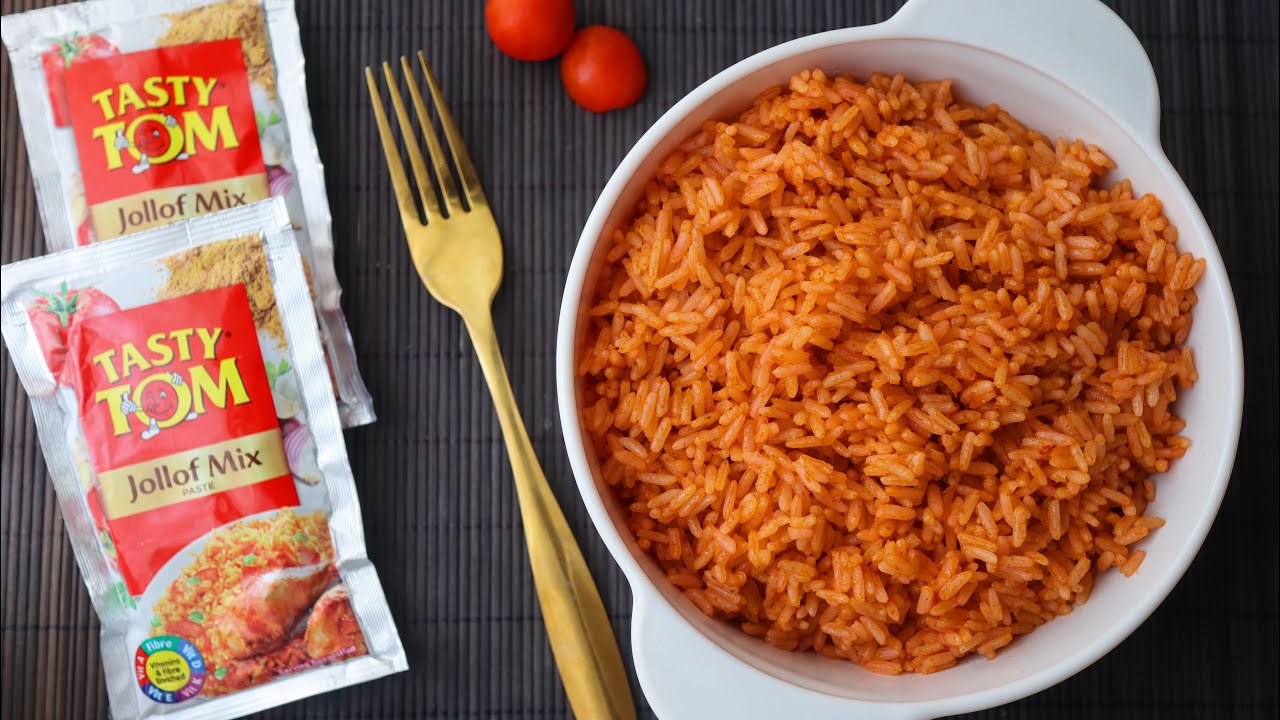 how to cook jollof rice with tomato paste