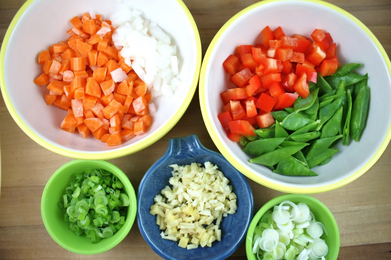 Ingredients to Cook Nigerian Fried Rice