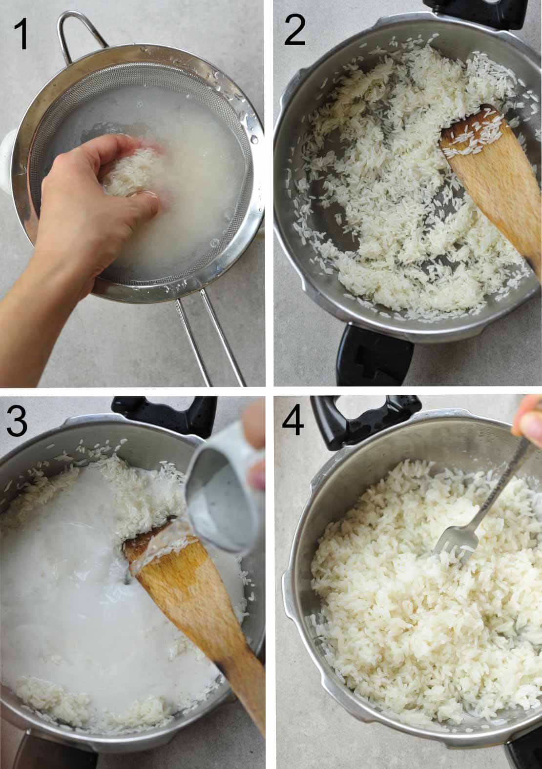 how to make sweet coconut rice