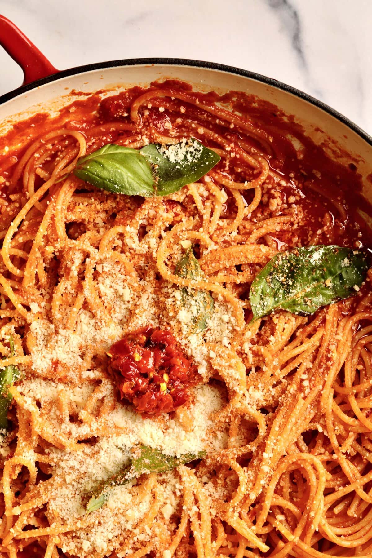 how to cook spaghetti with tomato paste