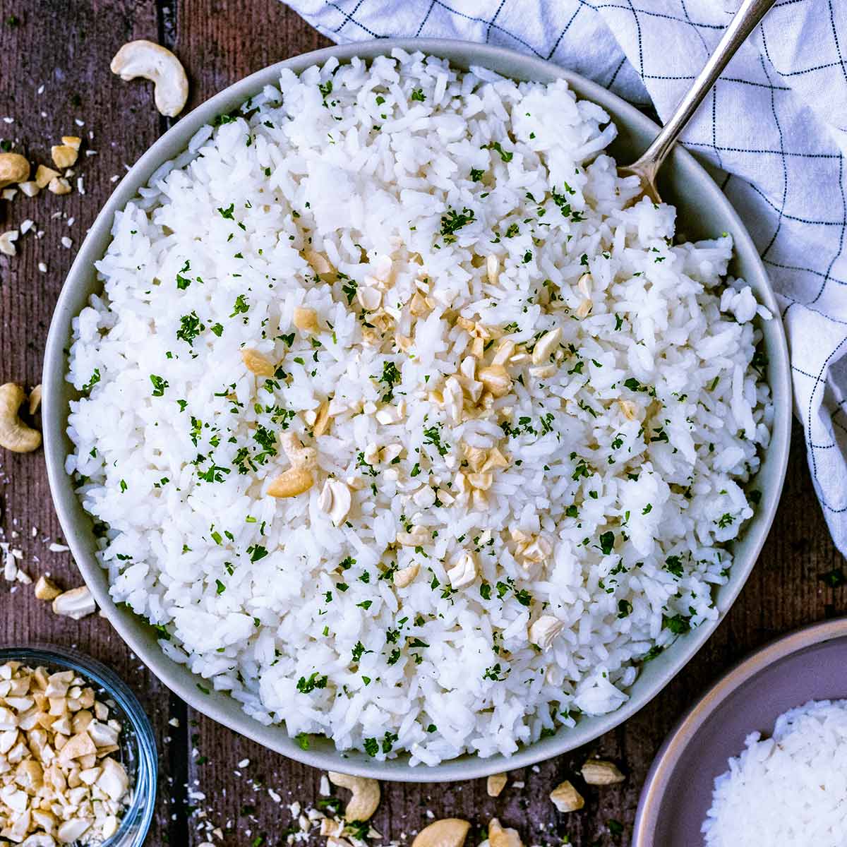 how to make coconut rice