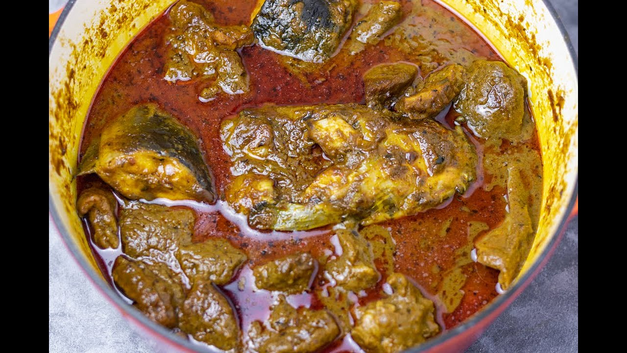 How to Cook Banga Soup with Goat Meat