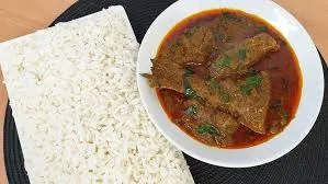 Ingredients to cook Banga soup with Goat meat