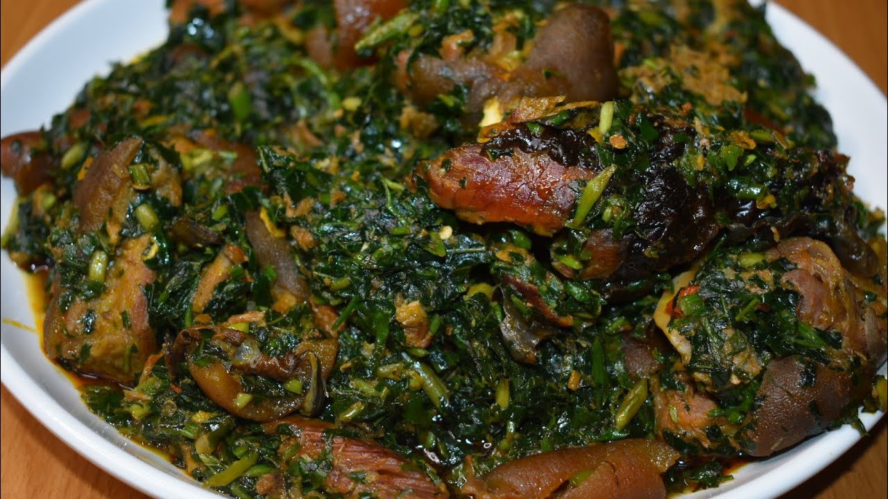 How to Cook Edikang Ikong Soup (Southern Nigerian Collard Greens)