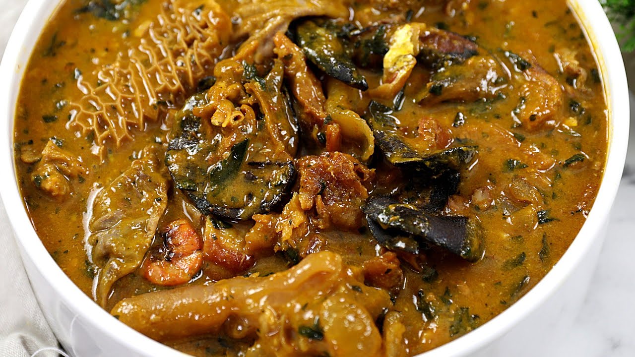 How to Make Sumptuous Ogbono Soup (Wild Mango Seed Stew)