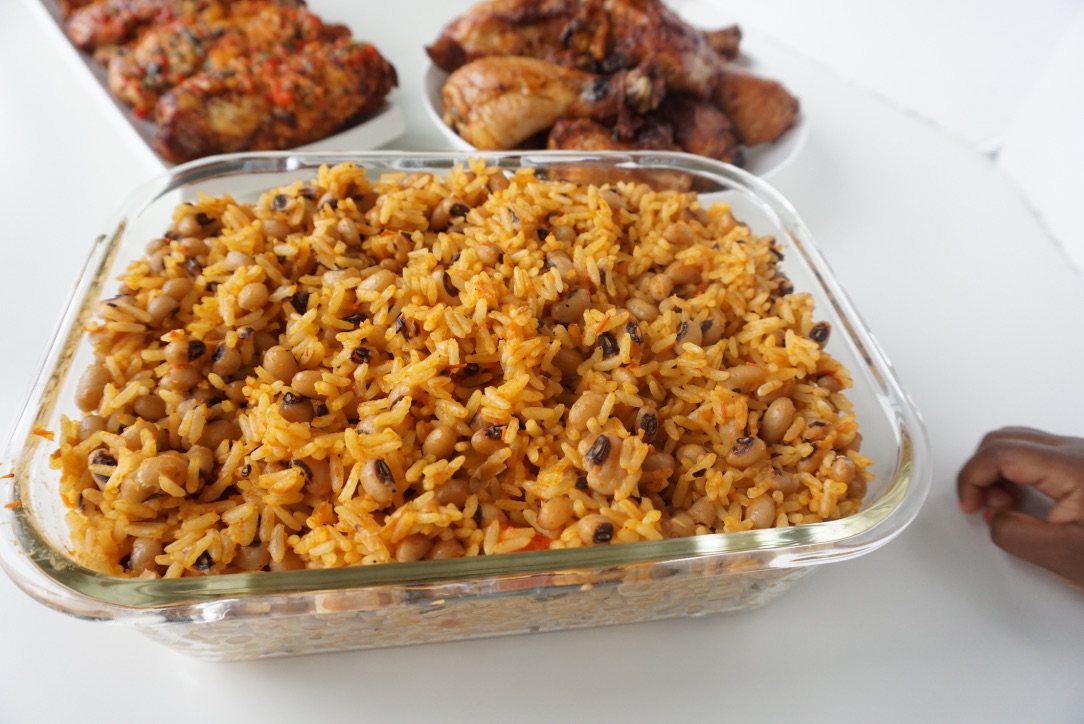 How to Make Nigerian Rice and Beans