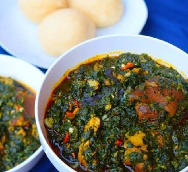 How to Cook Vegetable Soup with Ugu Only