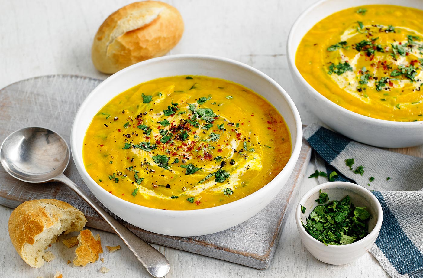 carrot and coriander soup