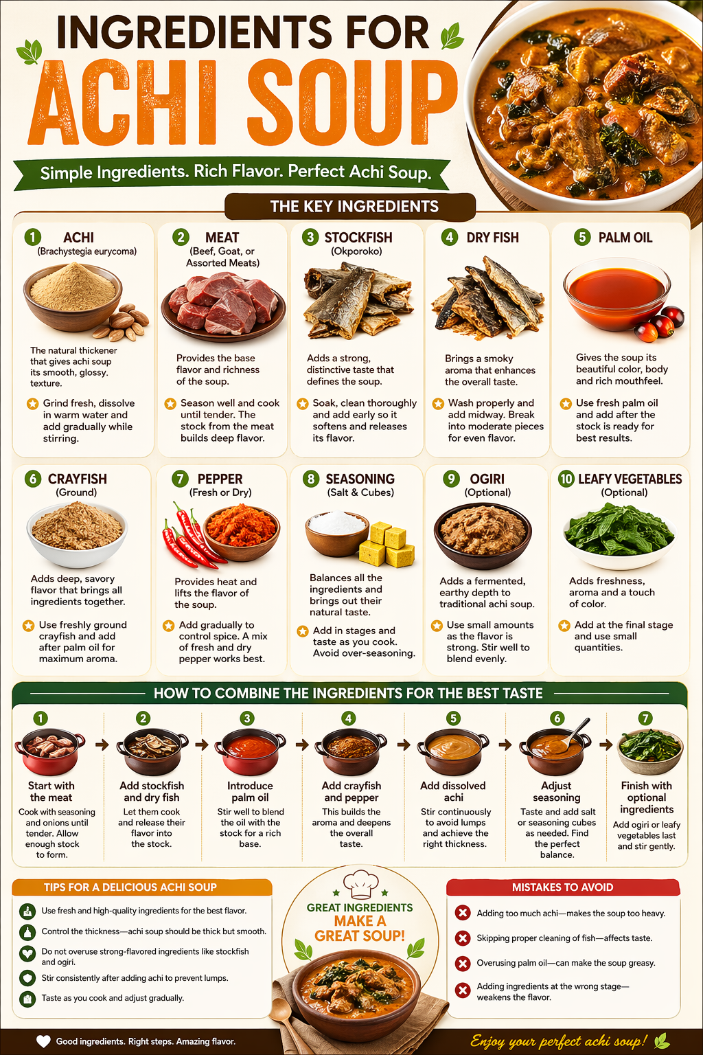 Ingredients for Achi Soup: Complete Guide to Building Rich, Flavorful ...